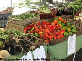 Sacramento farmer's market